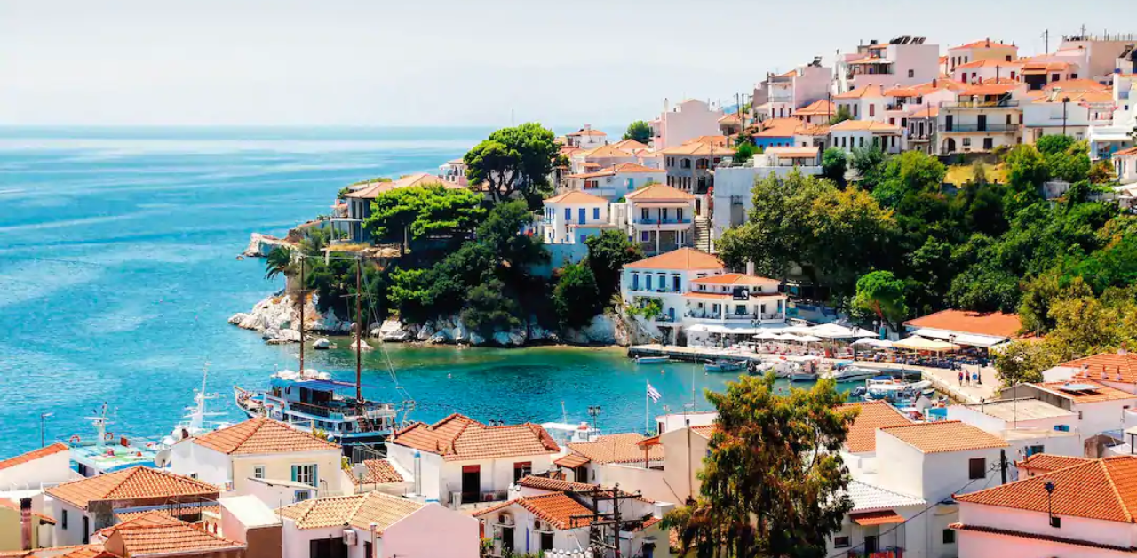 Tus Airways Skiathos Office in Greece